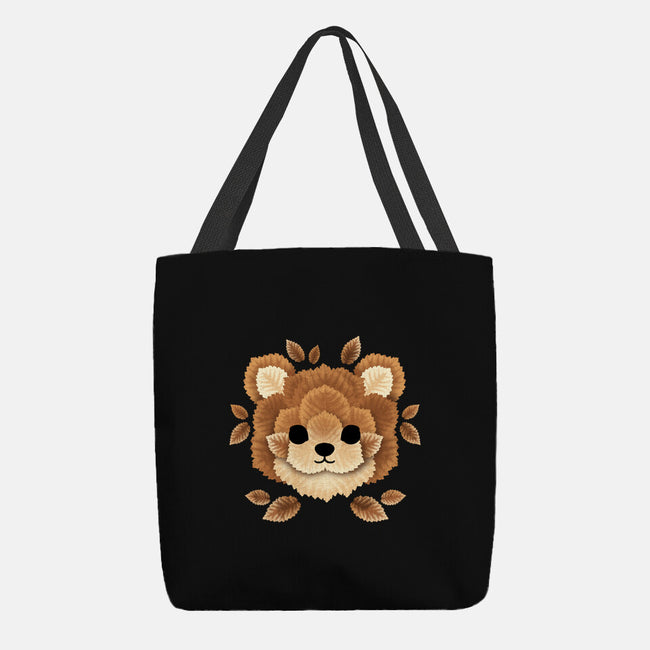 Bear Of Leaves-none basic tote-NemiMakeit