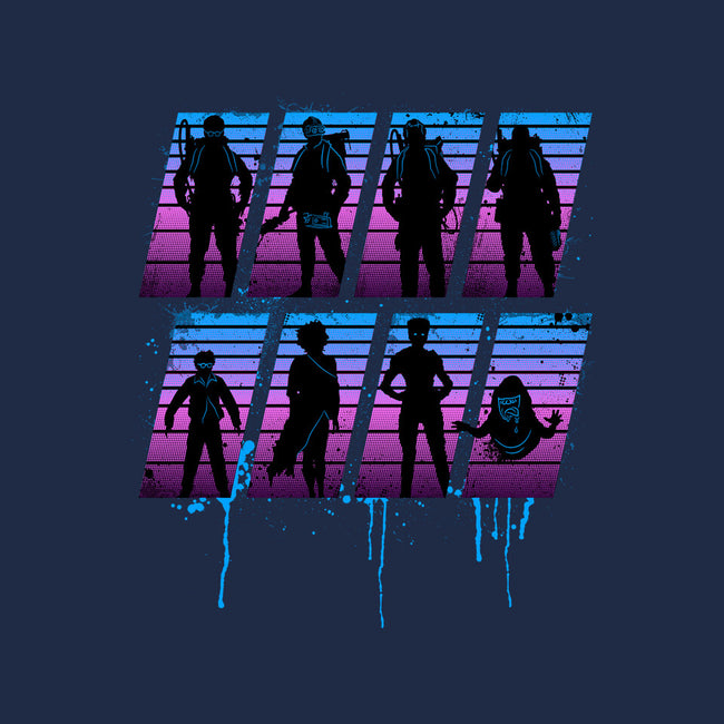 Retro Busters-mens basic tee-rocketman_art