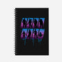 Retro Busters-none dot grid notebook-rocketman_art