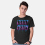 Retro Busters-mens basic tee-rocketman_art