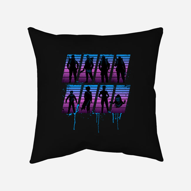 Retro Busters-none removable cover throw pillow-rocketman_art