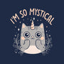 Mystical Kitty-none polyester shower curtain-eduely