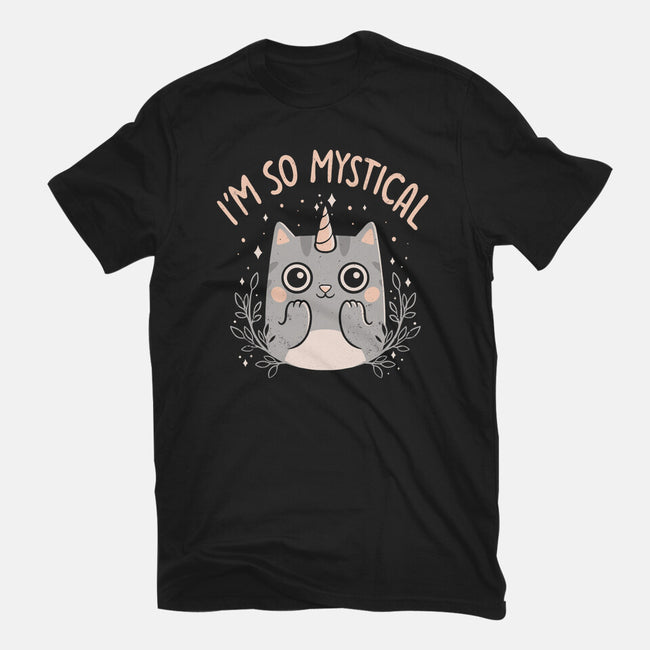 Mystical Kitty-unisex basic tee-eduely