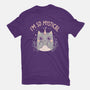 Mystical Kitty-womens fitted tee-eduely