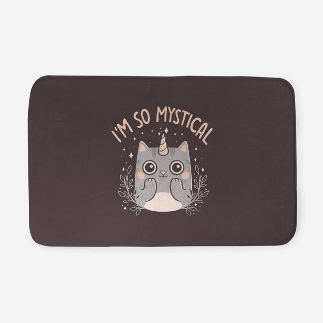 Mystical Kitty-none memory foam bath mat-eduely