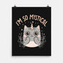 Mystical Kitty-none matte poster-eduely