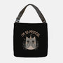 Mystical Kitty-none adjustable tote-eduely
