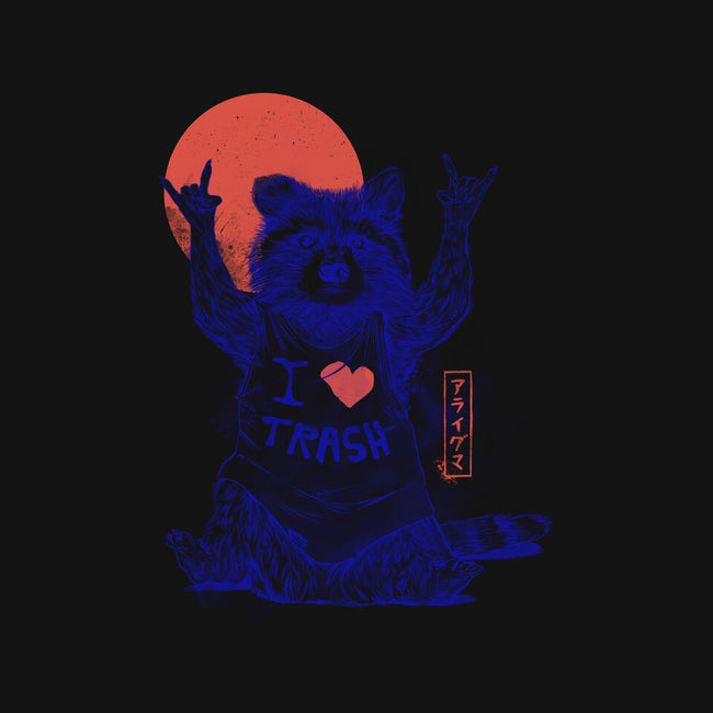 I Love Trash-womens v-neck tee-eduely