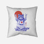 I Love Trash-none removable cover w insert throw pillow-eduely