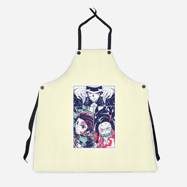 Defeat The Demon-unisex kitchen apron-Jelly89