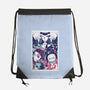 Defeat The Demon-none drawstring bag-Jelly89