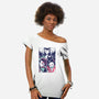 Defeat The Demon-womens off shoulder tee-Jelly89