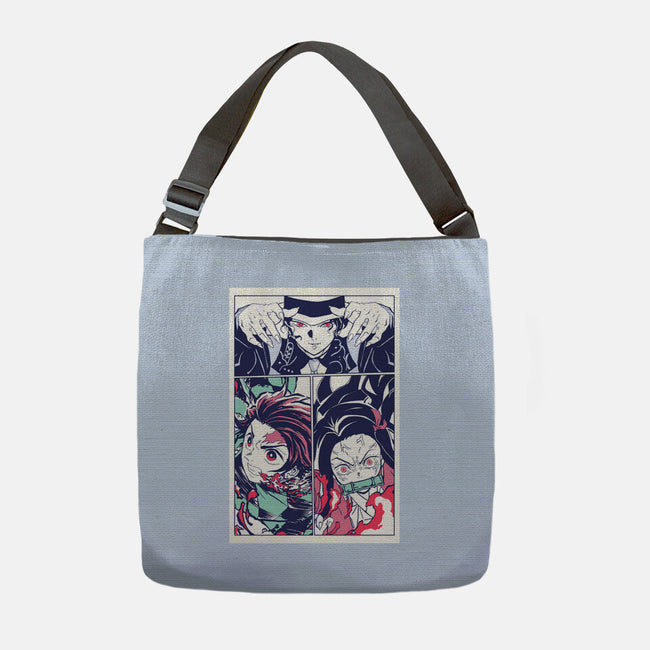 Defeat The Demon-none adjustable tote-Jelly89
