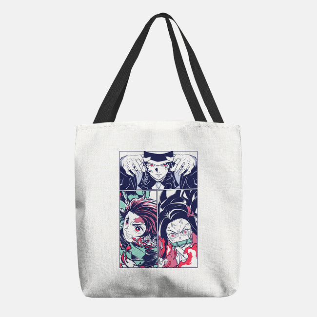 Defeat The Demon-none basic tote-Jelly89