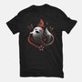 Hu Tao Ghost Pyro Element-womens basic tee-Logozaste