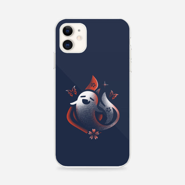 Hu Tao Ghost Pyro Element-iphone snap phone case-Logozaste