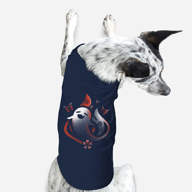 Hu Tao Ghost Pyro Element-dog basic pet tank-Logozaste
