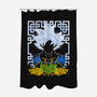 The Saviour-none polyester shower curtain-RamenBoy