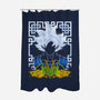The Saviour-none polyester shower curtain-RamenBoy