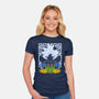 The Saviour-womens fitted tee-RamenBoy