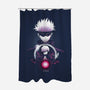Satoru-none polyester shower curtain-PanosStamo