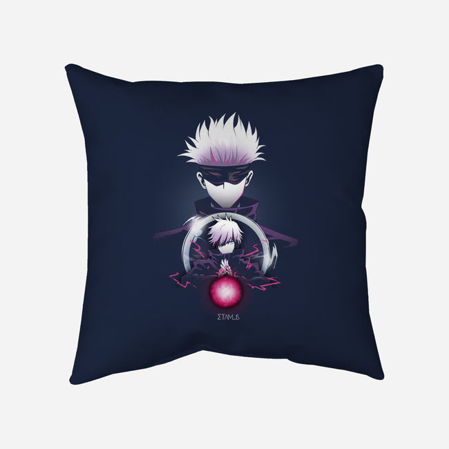 Satoru-none removable cover w insert throw pillow-PanosStamo
