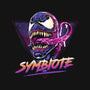 Retro Symbiote-none glossy sticker-ddjvigo