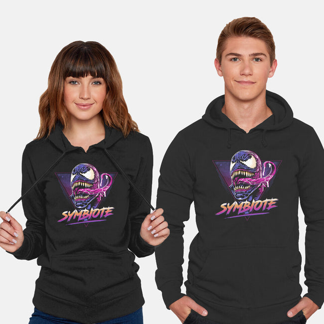 Retro Symbiote-unisex pullover sweatshirt-ddjvigo