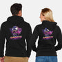 Retro Symbiote-unisex zip-up sweatshirt-ddjvigo