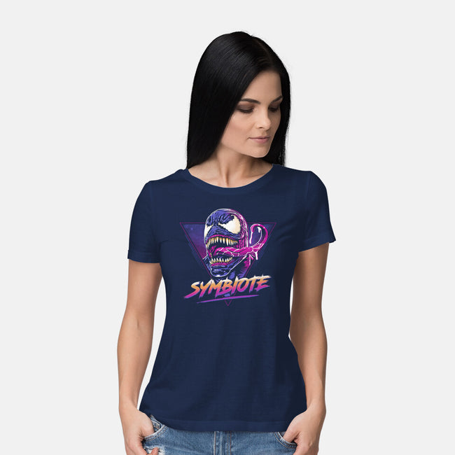 Retro Symbiote-womens basic tee-ddjvigo