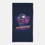 Retro Symbiote-none beach towel-ddjvigo