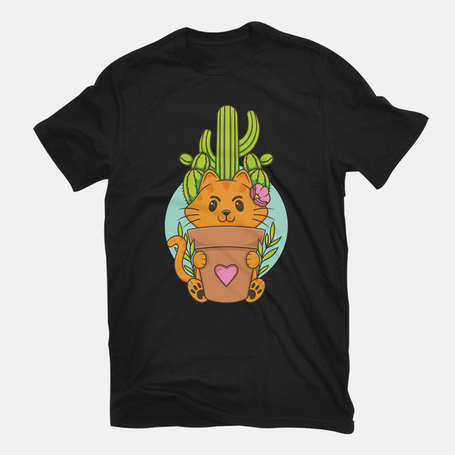 Catus-unisex basic tee-Alundrart