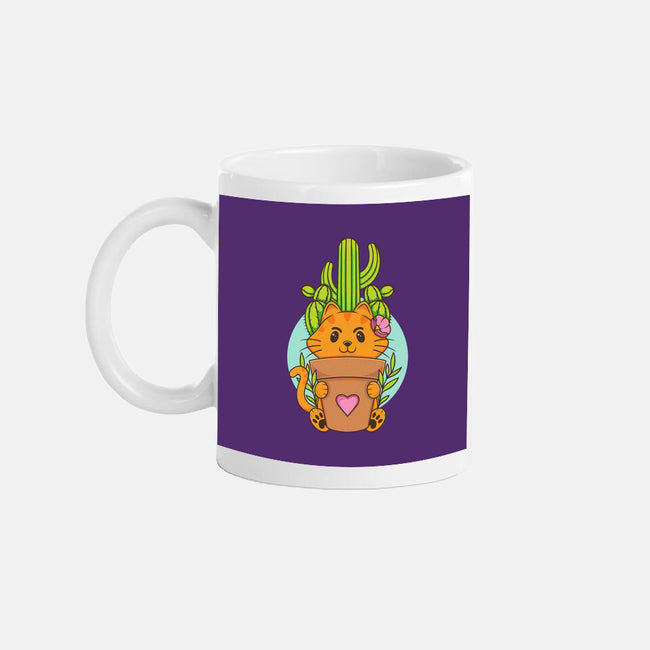 Catus-none glossy mug-Alundrart