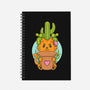 Catus-none dot grid notebook-Alundrart