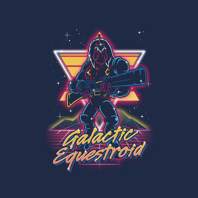 Retro Galactic Equestroid-unisex zip-up sweatshirt-Olipop