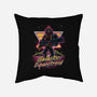 Retro Galactic Equestroid-none removable cover throw pillow-Olipop