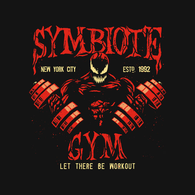 Symbiote Gym-none removable cover throw pillow-teesgeex