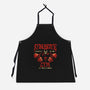 Symbiote Gym-unisex kitchen apron-teesgeex