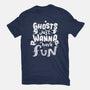 Ghosts Just Wanna Have Fun-mens basic tee-tobefonseca
