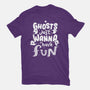 Ghosts Just Wanna Have Fun-mens basic tee-tobefonseca