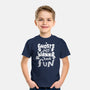 Ghosts Just Wanna Have Fun-youth basic tee-tobefonseca