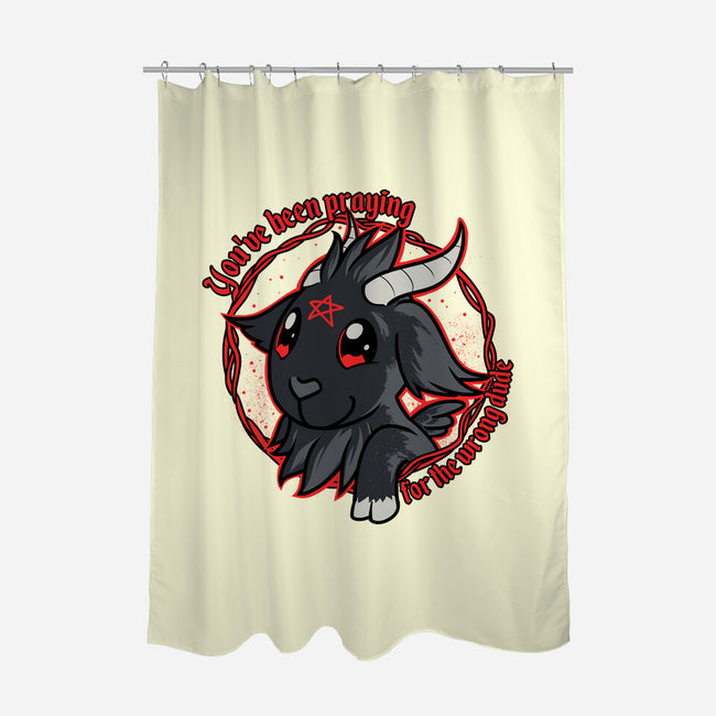 The Other Dude-none polyester shower curtain-Adams Pinto