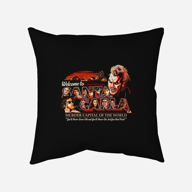 Murder Capital Of The World-none removable cover throw pillow-goodidearyan