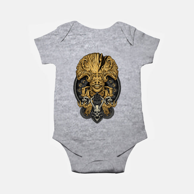 Angel Of Death-baby basic onesie-glitchygorilla