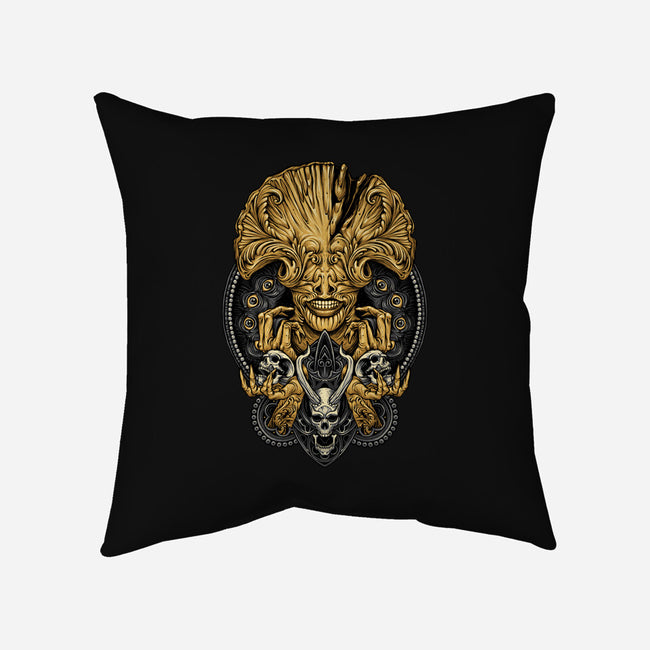 Angel Of Death-none removable cover throw pillow-glitchygorilla