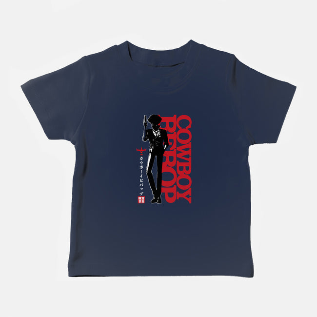 Shadow Of A Space Cowboy-baby basic tee-DrMonekers