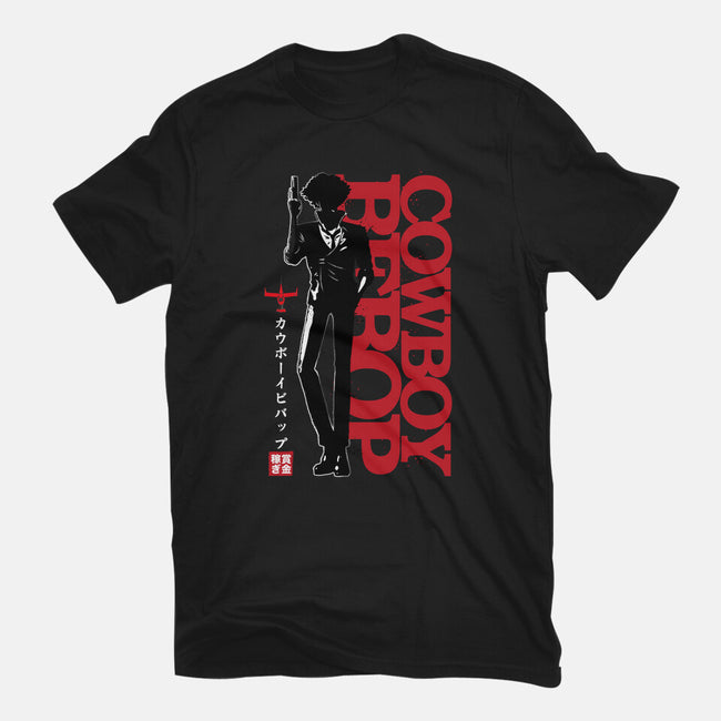 Shadow Of A Space Cowboy-womens fitted tee-DrMonekers