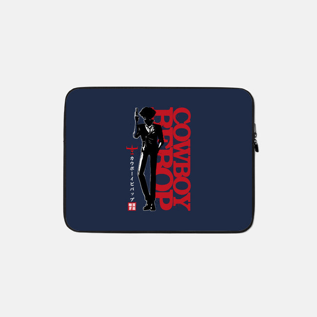 Shadow Of A Space Cowboy-none zippered laptop sleeve-DrMonekers