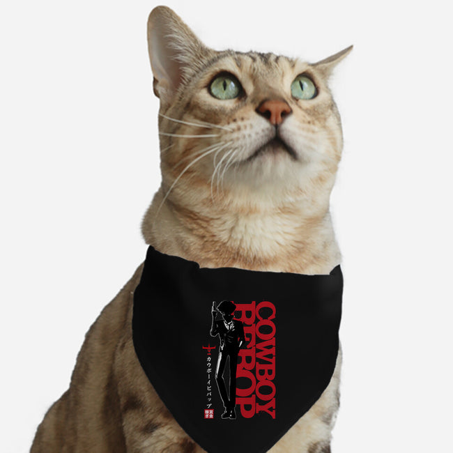 Shadow Of A Space Cowboy-cat adjustable pet collar-DrMonekers