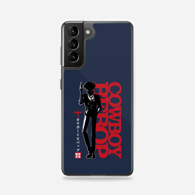 Shadow Of A Space Cowboy-samsung snap phone case-DrMonekers